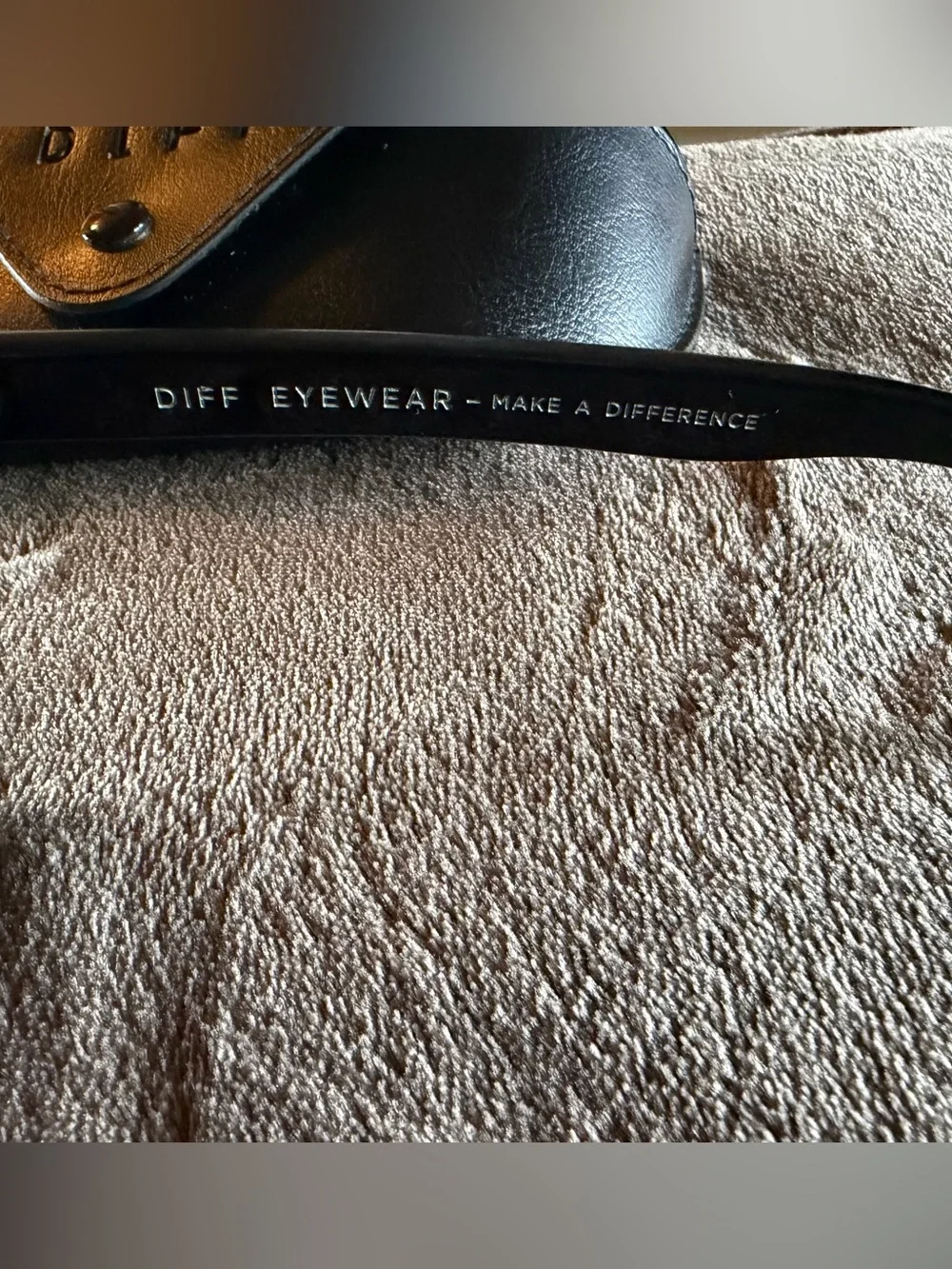 DIFF Eyewear Black ‘JAKE’ Sunglasses